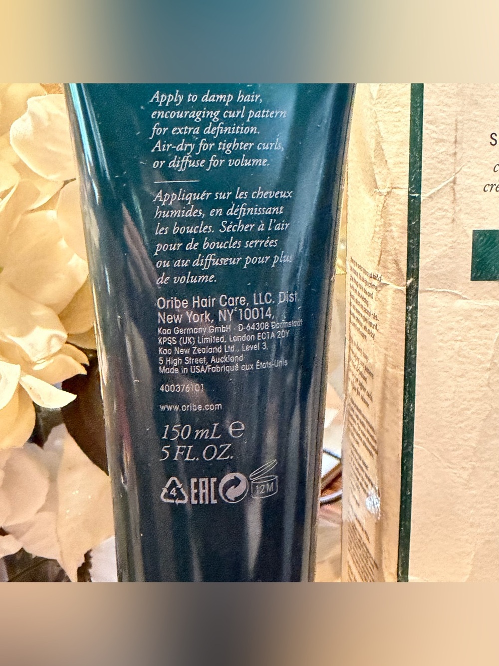 Oribe Curl Control Silkening Crème NEW (DAMAGED BOX SEE PICTURES) 5 fl oz - Picture 3 of 16
